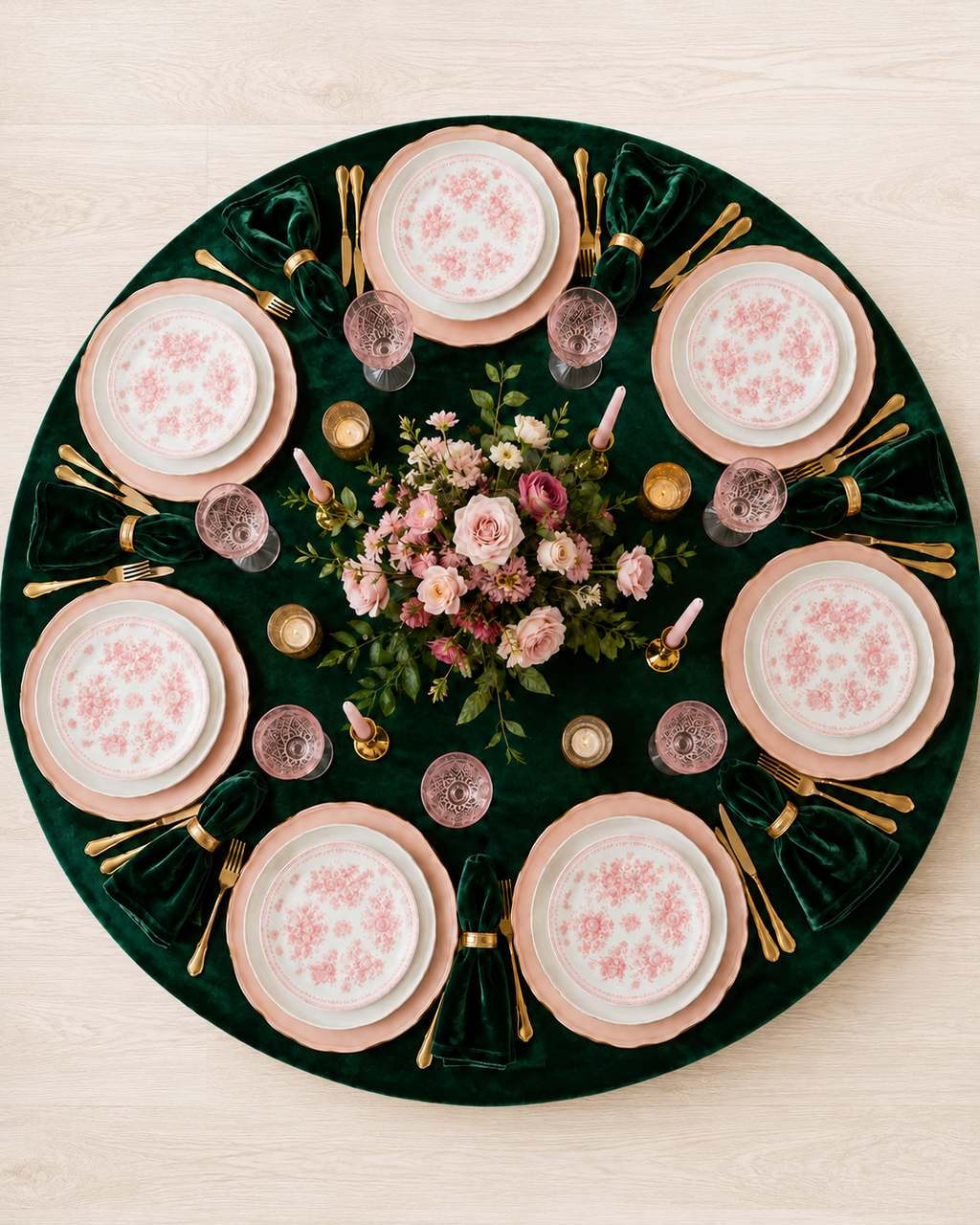 Rose Manor Accent Plate