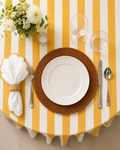 Gold Scallop Napkin