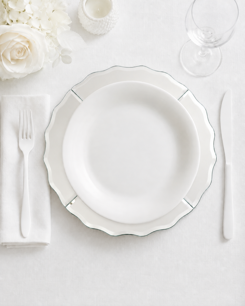 Simple White Linen