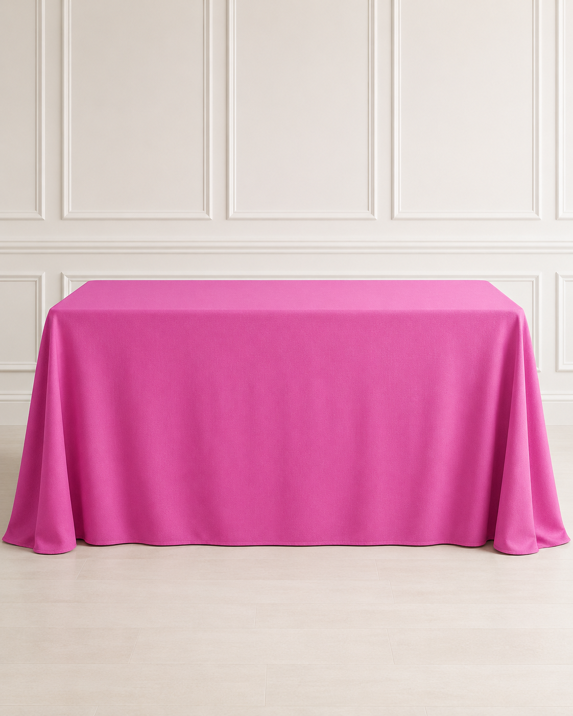 Simple Fuchsia Linen