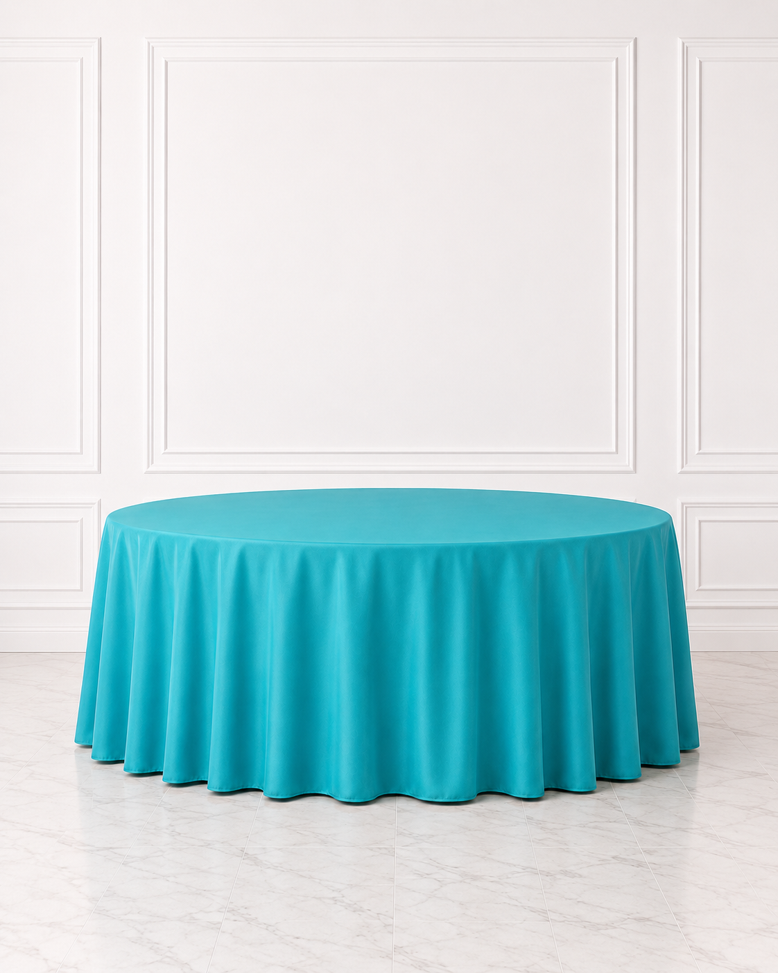 Simple Turquoise Linen