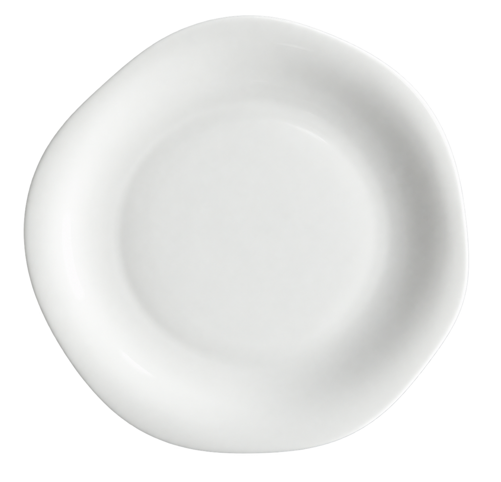 Manor Dinner Plate in White