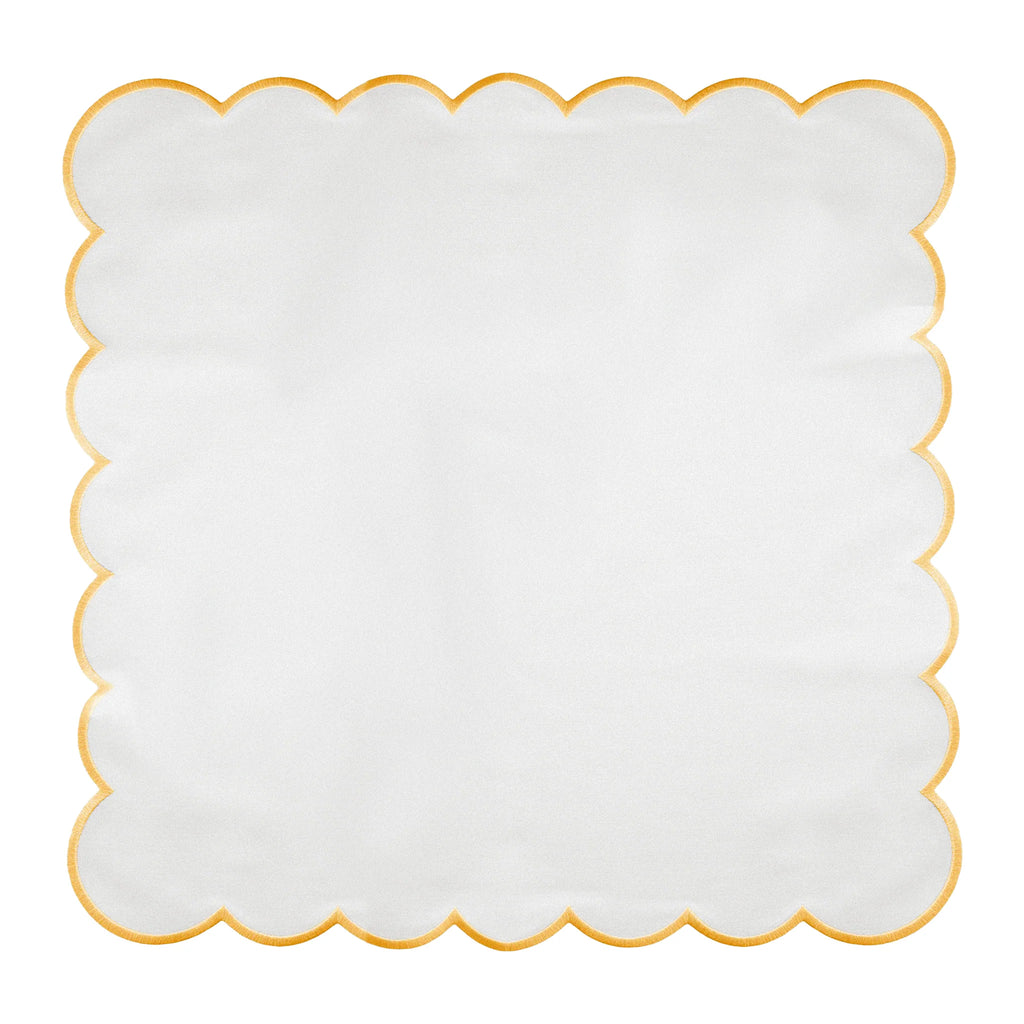 Gold Scallop Napkin
