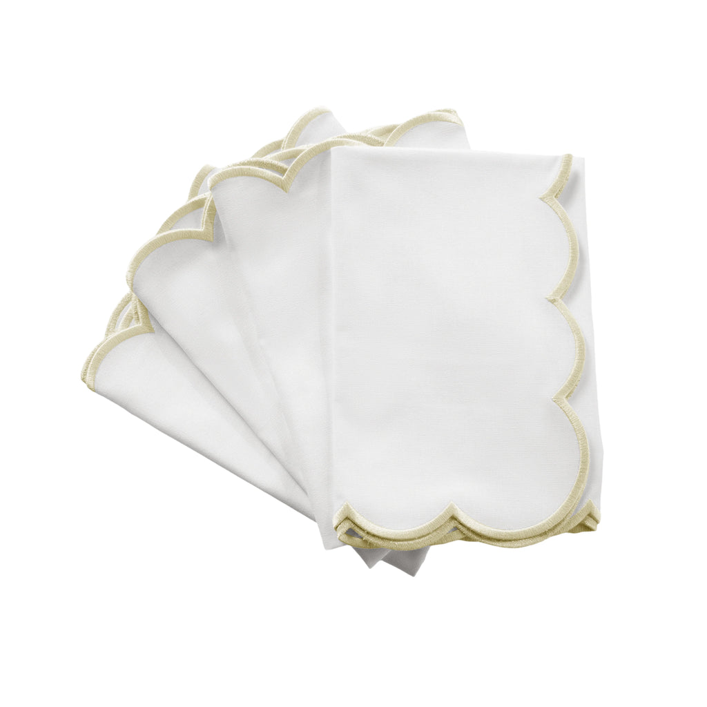Natural Scallop Napkin
