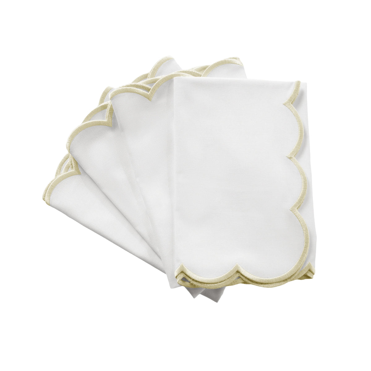 Natural Scallop Napkin