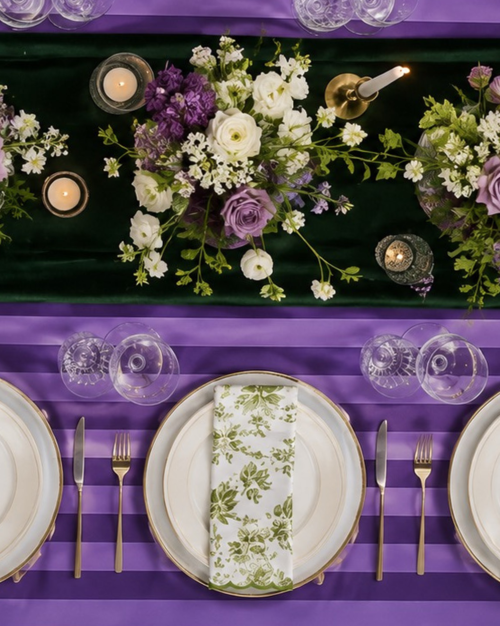 Toile Scallop Napkin
